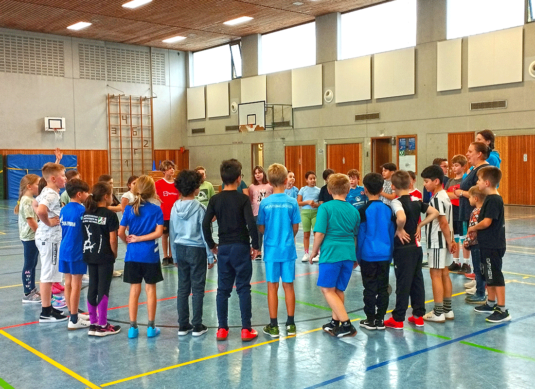 Aktion an der Grundschule Leithe