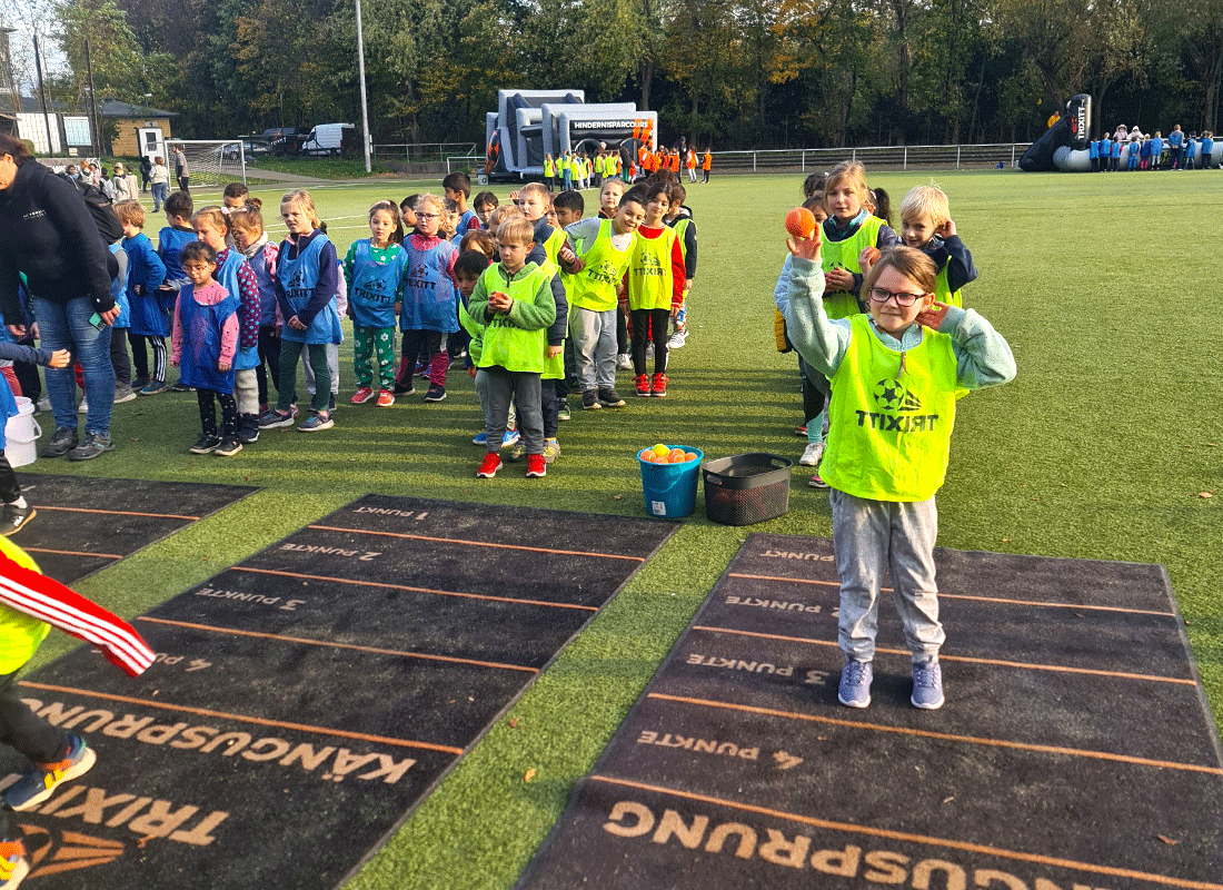 Aktion an der Grundschule Leithe