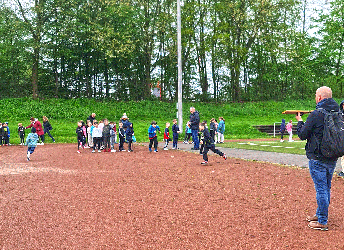 Aktion an der Grundschule Leithe